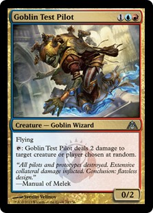 Goblin Flectomancer FOIL Guildpact PLD-SP Blue Red Uncommon MAGIC CARD ABUGames 
