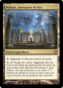 Nyktos, Santuario di Nyx