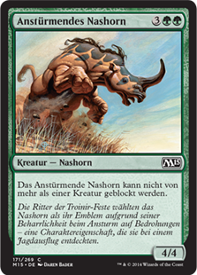 Anstürmendes Nashorn