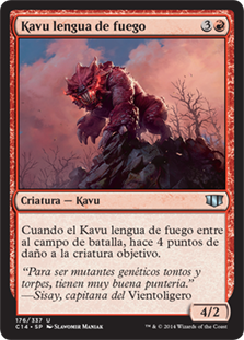 Kavu lengua de fuego