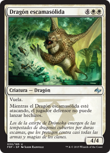 Dragón escamasólida