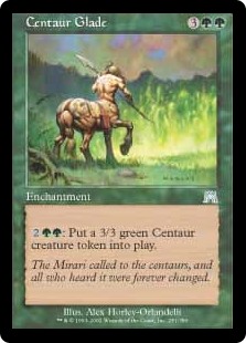 mtg magic mm17 Mrm english 4x token-centaur token 3/3 centaur 3/3 
