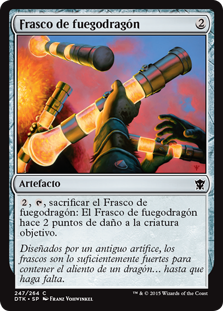 Frasco de fuegodragón