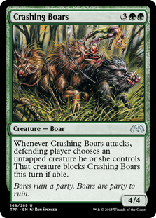 Crashing Boars