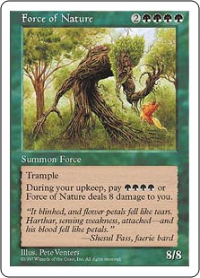 nature force card gatherer rating community magic wizards multiverseid