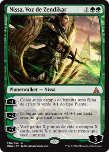 Nissa, Voz de Zendikar