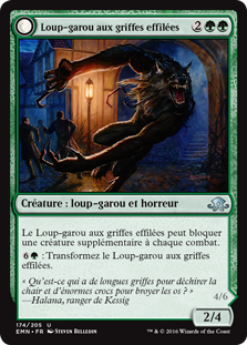 Loup-garou aux griffes effilées