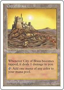 City of Brass (Fifth Edition) - Gatherer - Magic: The Gathering