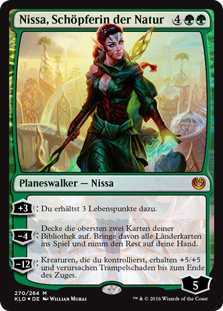 Nissa, Schöpferin der Natur