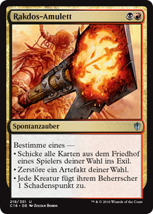 Rakdos-Amulett