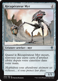 Récupérateur Myr