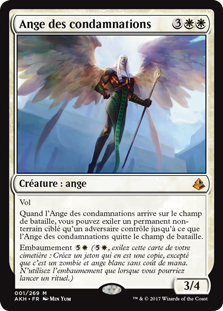 Ange des condamnations 