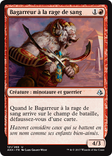 Bagarreur à la rage de sang 