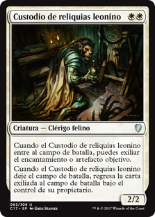 Custodio de reliquias leonino