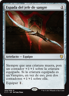 Espada del jefe de sangre