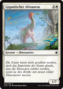 Gigantischer Altisaurus