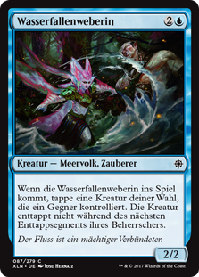 Wasserfallenweberin