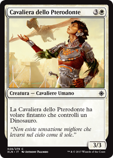 Cavaliera dello Pterodonte