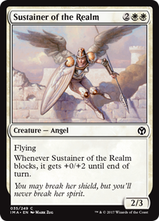 Sustainer of the Realm (Iconic Masters) - Gatherer - Magic: The