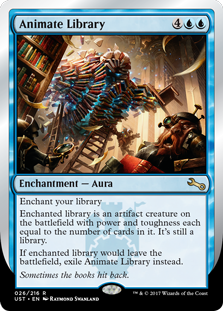 Animate Library (Unstable) - Gatherer - Magic: The Gathering