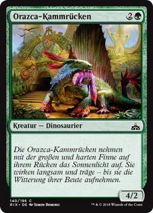 Orazca-Kammrücken