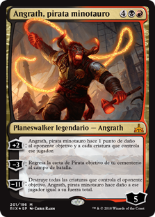 Angrath, pirata minotauro