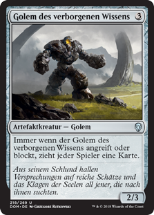 Golem des verborgenen Wissens