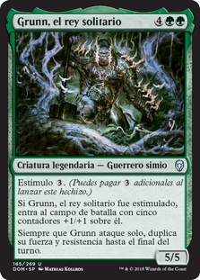 Grunn, el rey solitario