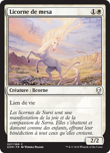 Licorne de mesa