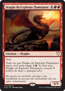 Dragão da Explosão Flamejante