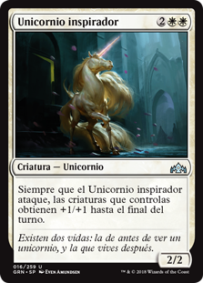 Unicornio inspirador