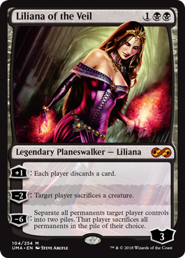 Liliana of the Veil MTG card