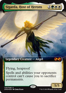 Sigarda, Host of Herons (Ultimate Box Toppers) - Gatherer - Magic
