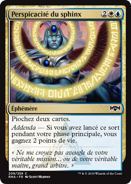 Perspicacité du sphinx