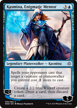 Kasmina, Enigmatic Mentor (War of the Spark) - Gatherer - Magic ...