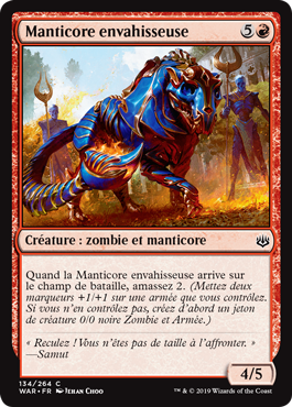 Manticore envahisseuse