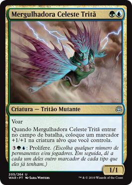 Mergulhadora Celeste Tritã