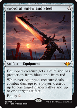 Sword of Vengeance Commander Legends NM Artifact Rare MAGIC MTG CARD ABUGames 