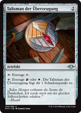 Talisman der Überzeugung