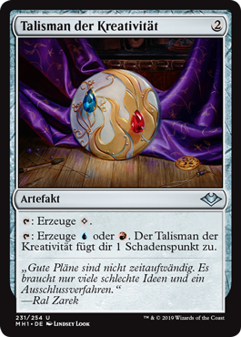 Talisman der Kreativität