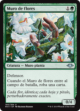 Muro de flores