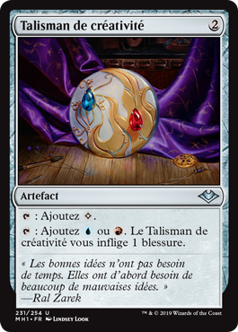 Talisman de créativité