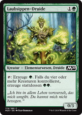 Laubsippen-Druide