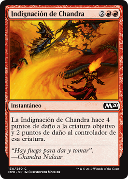 Indignación de Chandra