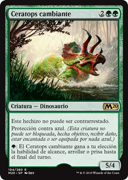 Ceratops cambiante