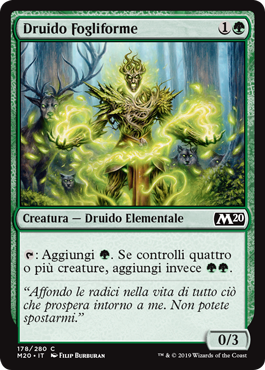 Druido Fogliforme