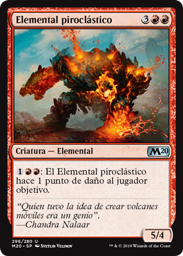 Elemental piroclástico