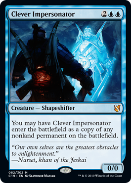 Clever Impersonator (Commander 2019) - Gatherer - Magic: The Gathering