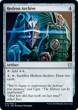 Magic The Gathering C19 Hedron Archive Menta 
