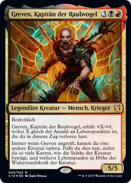 Greven, Kapitän der Raubvogel